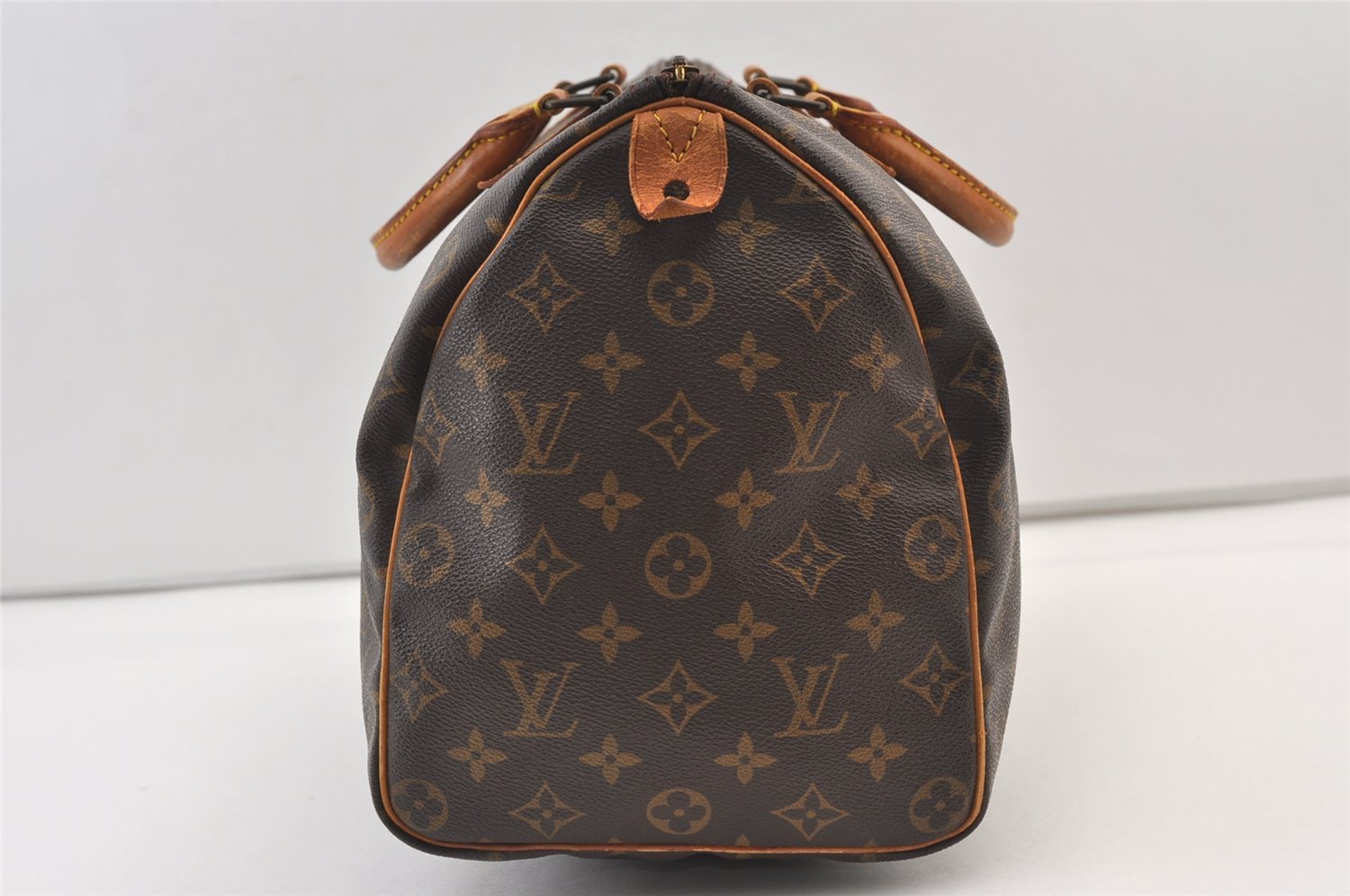 Authentic Louis Vuitton Monogram Speedy 35 Hand Boston Bag M41524 LV 9613J