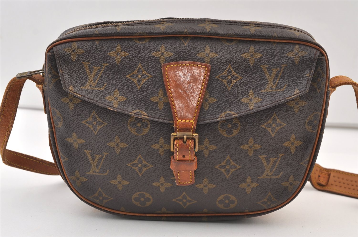 Authentic Louis Vuitton Monogram Jeune Fille MM M51226 Shoulder Cross Bag 9614J