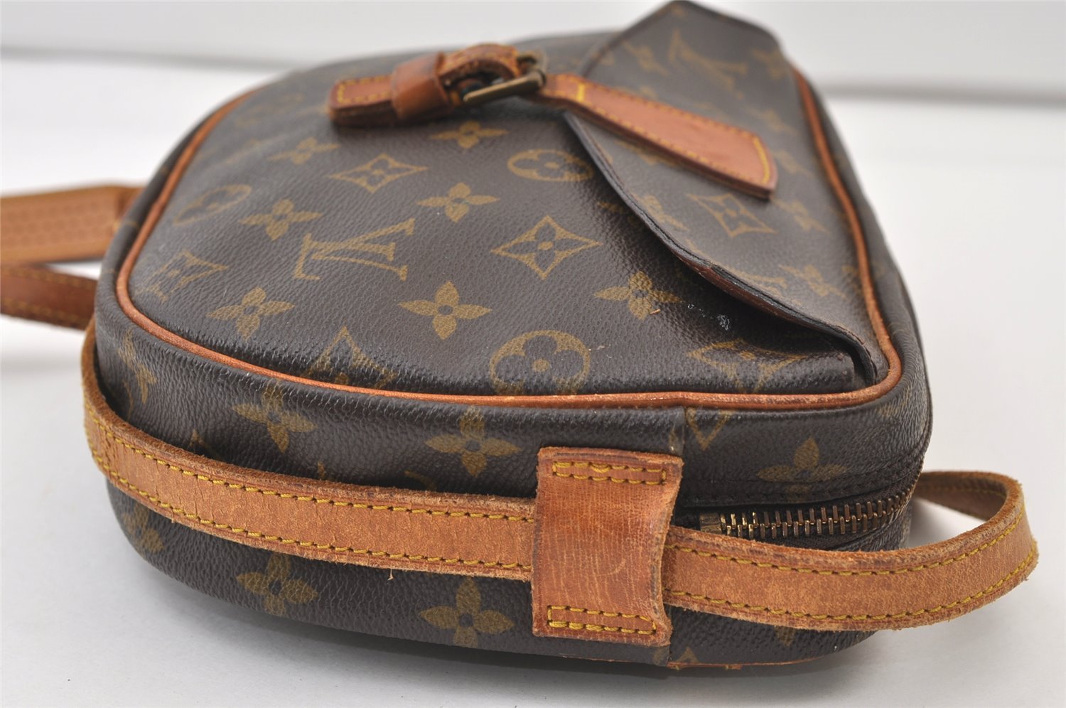 Authentic Louis Vuitton Monogram Jeune Fille MM M51226 Shoulder Cross Bag 9614J