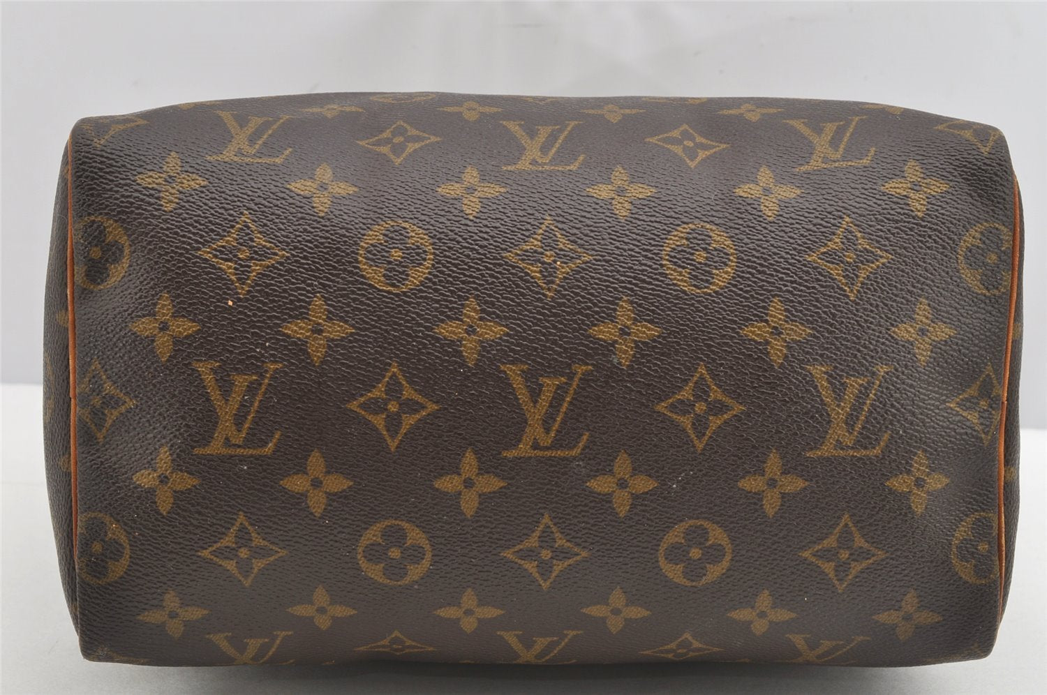Authentic Louis Vuitton Monogram Speedy 25 Boston Hand Bag M41528 LV 9615J