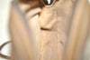 Authentic GUCCI Web Sherry Line Shoulder Bag GG PVC Leather Brown Junk 9618I