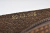 Authentic GUCCI Web Sherry Line Shoulder Bag GG PVC Leather Brown Junk 9618I