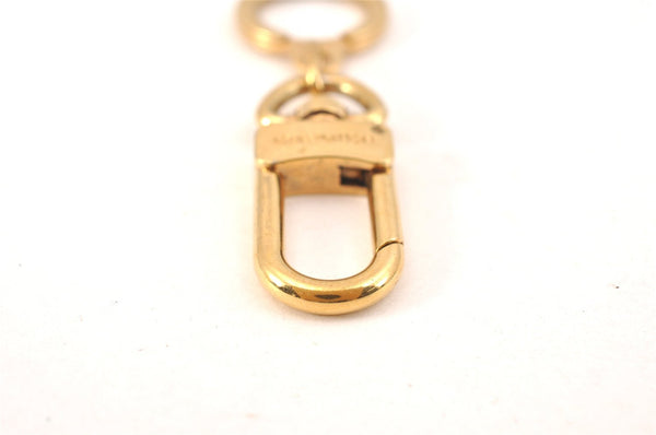 Authentic Louis Vuitton Charm Key Chain Anokre Gold M62698 LV 9618K