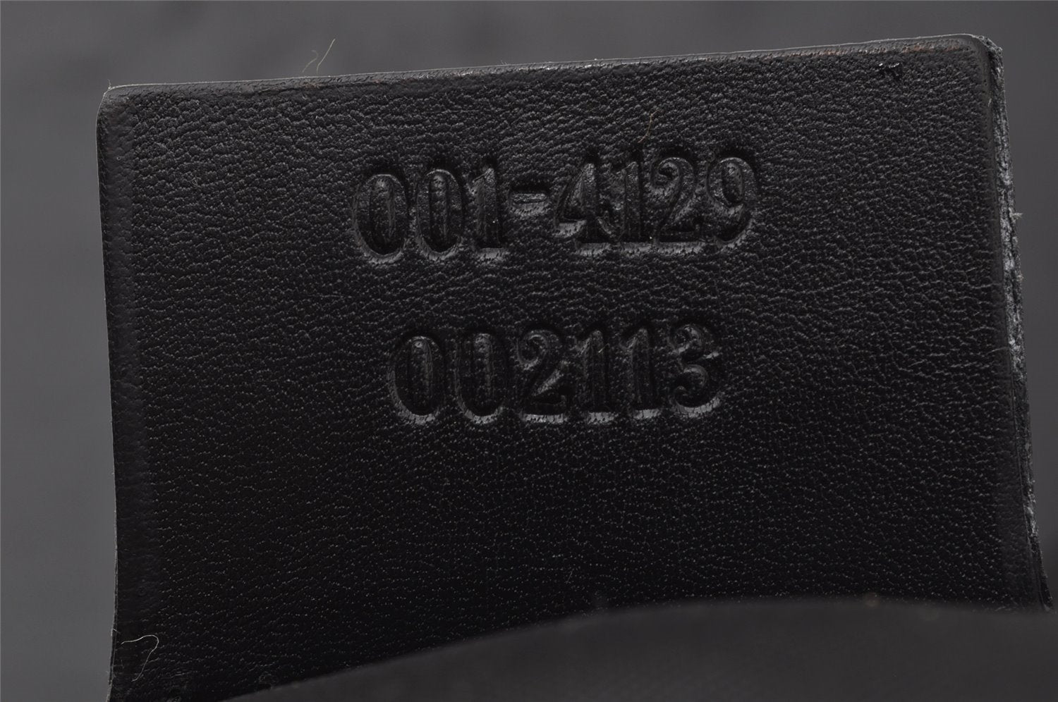 Authentic GUCCI Shoulder Bag Purse GG Canvas Leather 0014129 Black 9620I