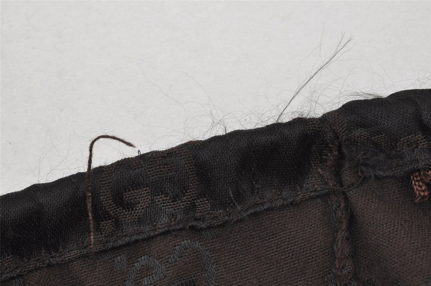 Authentic GUCCI Shoulder Bag Purse GG Canvas Leather 0014129 Black 9620I