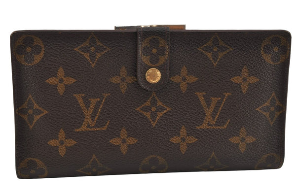 Authentic Louis Vuitton Monogram Continental Clutch Long Wallet T61217 LV 9620J