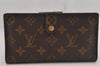 Authentic Louis Vuitton Monogram Continental Clutch Long Wallet T61217 LV 9620J