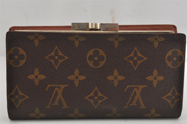 Authentic Louis Vuitton Monogram Continental Clutch Long Wallet T61217 LV 9620J