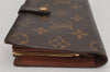 Authentic Louis Vuitton Monogram Continental Clutch Long Wallet T61217 LV 9620J