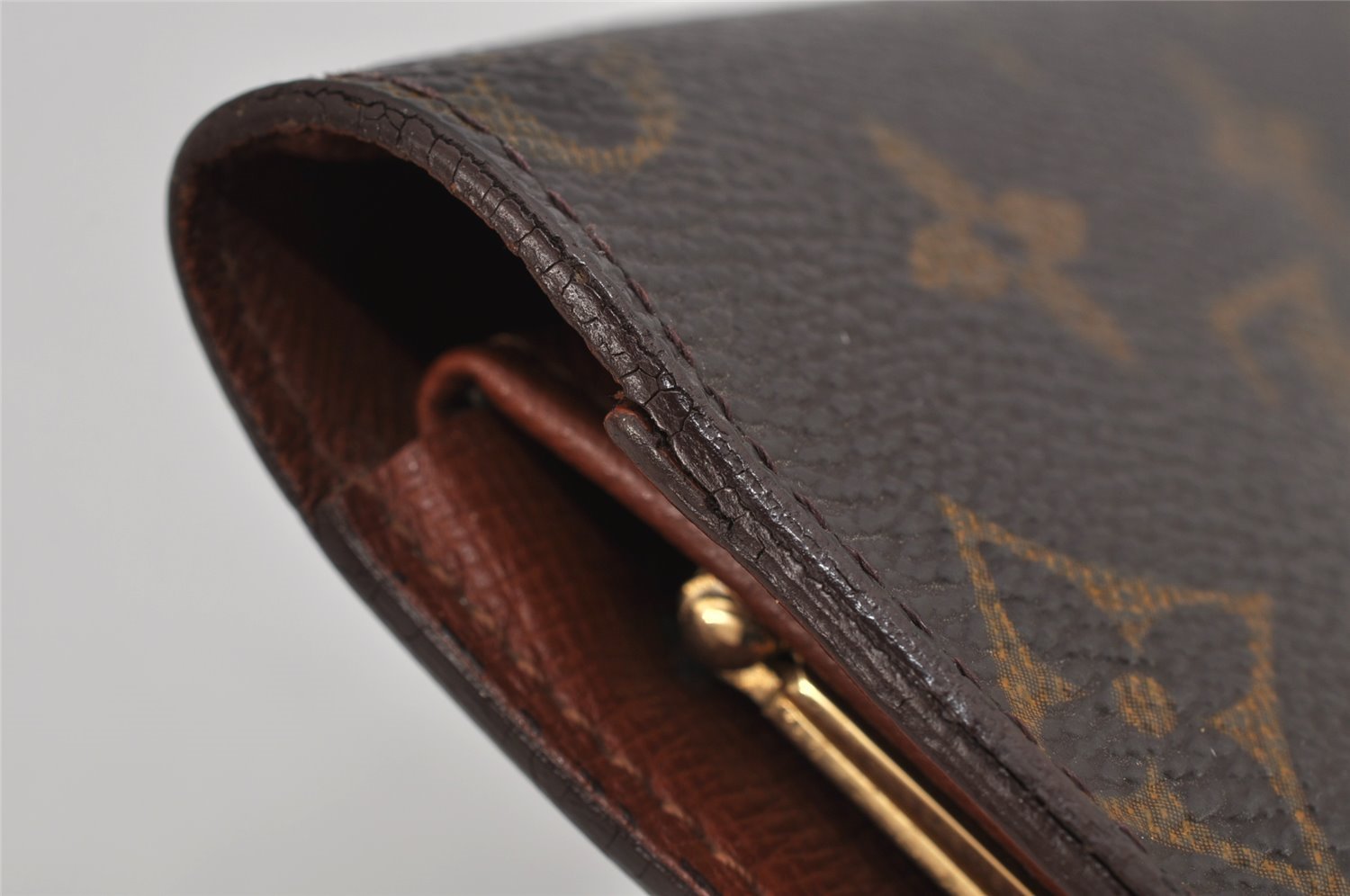 Authentic Louis Vuitton Monogram Continental Clutch Long Wallet T61217 LV 9620J