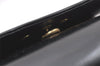 Authentic Christian Dior Vintage Shoulder Bag Purse Leather Black CD Junk 9621I