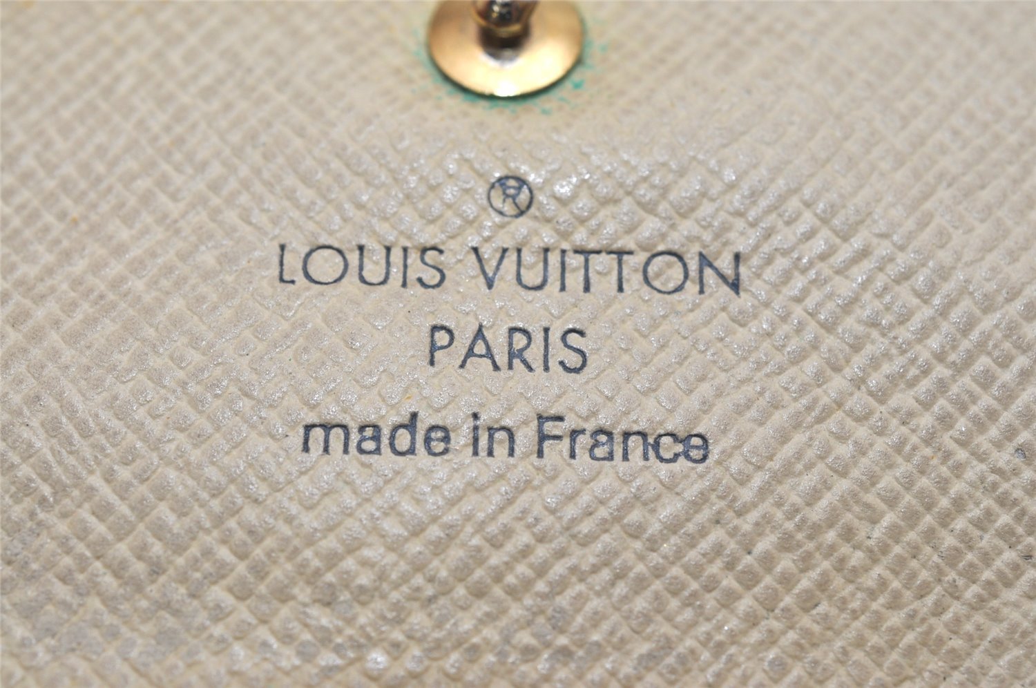 Authentic Louis Vuitton Damier Azur Multicles 4 Key Case Holder N60020 LV 9621J