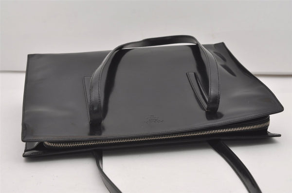 Authentic PRADA SPAZZOLATO SPOR Leather Shoulder Hand Bag B6902 Black 9622I