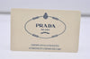 Authentic PRADA SPAZZOLATO SPOR Leather Shoulder Hand Bag B6902 Black 9622I