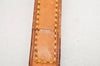 Authentic Louis Vuitton Leather Shoulder Strap Beige 50.8" LV 9622J