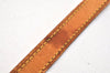 Authentic Louis Vuitton Leather Shoulder Strap Beige 50.8" LV 9622J