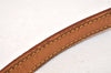 Authentic Louis Vuitton Leather Shoulder Strap Beige 50.8" LV 9622J