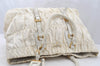 Authentic PRADA Vintage Nappa Gaufre Tote Hand Bag Nylon Leather White 9623I
