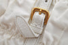 Authentic PRADA Vintage Nappa Gaufre Tote Hand Bag Nylon Leather White 9623I
