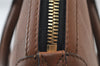 Authentic BURBERRY Vintage Leather 2Way Shoulder Hand Bag Purse Brown 9625I