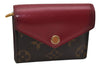 Authentic Louis Vuitton Monogram Portefeuille Zoe Wallet Pink M62932 Junk 9627J