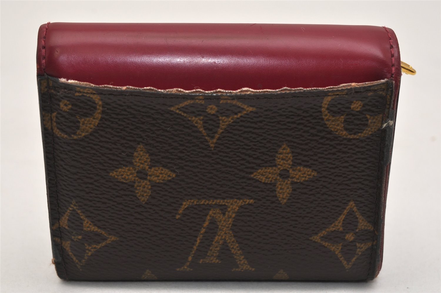 Authentic Louis Vuitton Monogram Portefeuille Zoe Wallet Pink M62932 Junk 9627J