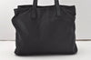 Authentic PRADA Nylon Tessuto Leather Shoulder Hand Bag BR1164 Black 9628I