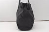Authentic PRADA Nylon Tessuto Leather Shoulder Hand Bag BR1164 Black 9628I