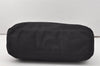 Authentic PRADA Nylon Tessuto Leather Shoulder Hand Bag BR1164 Black 9628I