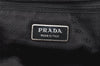 Authentic PRADA Nylon Tessuto Leather Shoulder Hand Bag BR1164 Black 9628I