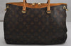 Authentic Louis Vuitton Monogram Pallas 2Way Hand Bag Yellow M40929 LV 9630J