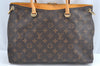 Authentic Louis Vuitton Monogram Pallas 2Way Hand Bag Yellow M40929 LV 9630J