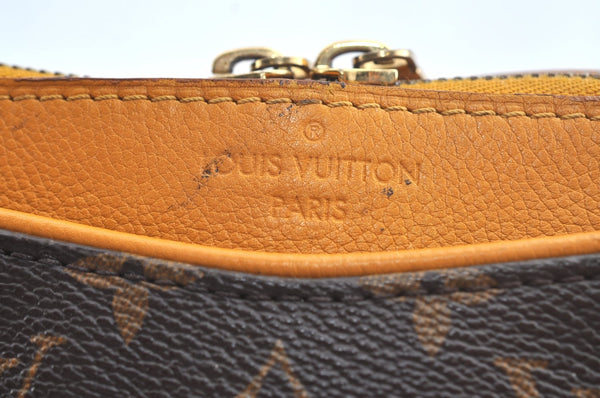 Authentic Louis Vuitton Monogram Pallas 2Way Hand Bag Yellow M40929 LV 9630J