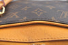 Authentic Louis Vuitton Monogram Pallas 2Way Hand Bag Yellow M40929 LV 9630J