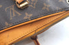 Authentic Louis Vuitton Monogram Pallas 2Way Hand Bag Yellow M40929 LV 9630J