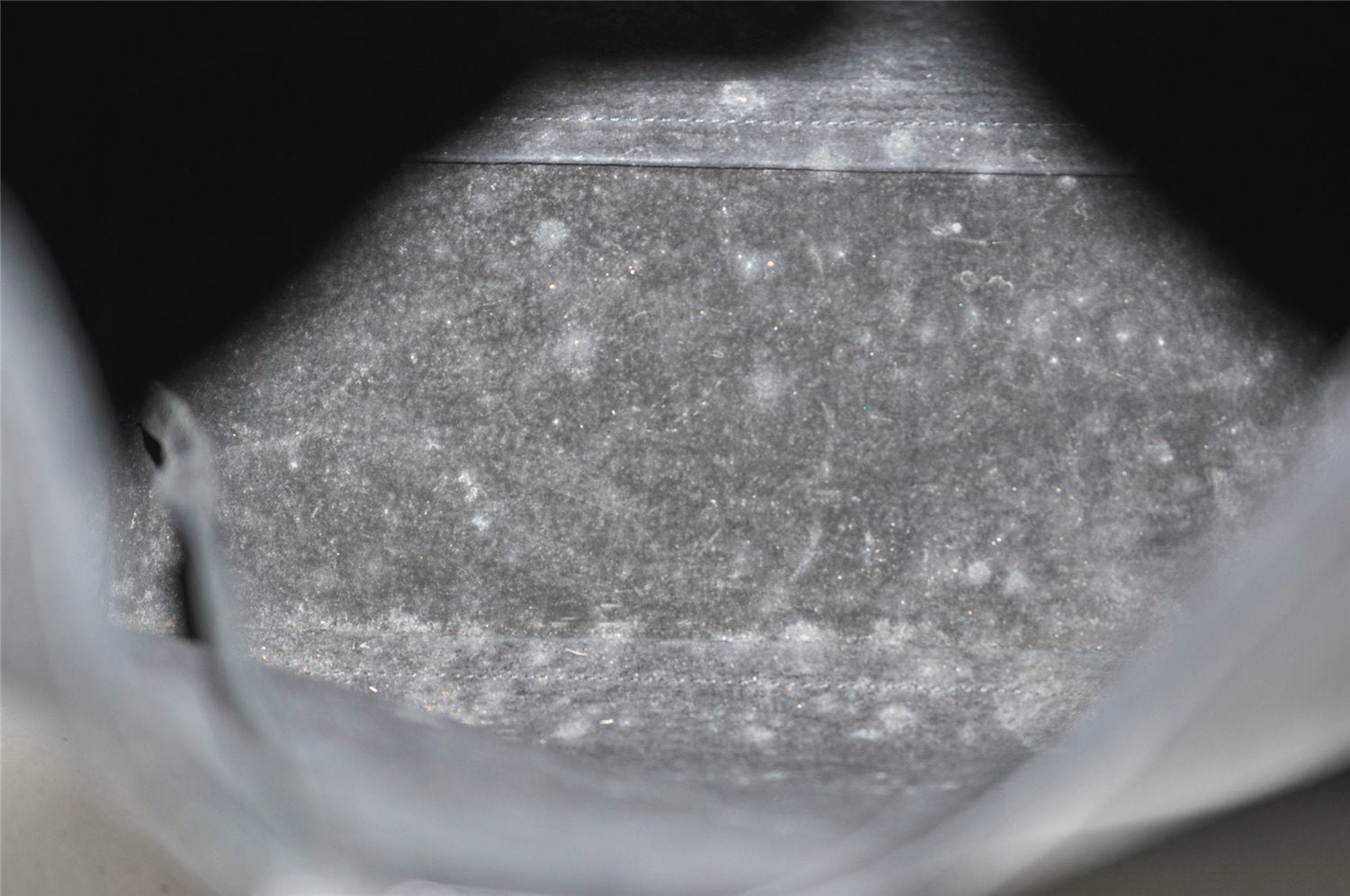 Authentic GUCCI Vintage Bamboo Shoulder Bag Purse Leather Black 9631I