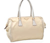 Authentic PRADA Nylon Tessuto Leather Shoulder Hand Bag Purse Beige 9632I