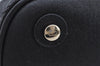 Authentic Christian Dior Lady Dior PVC Leather Cannage Hand Bag Black CD 9633I