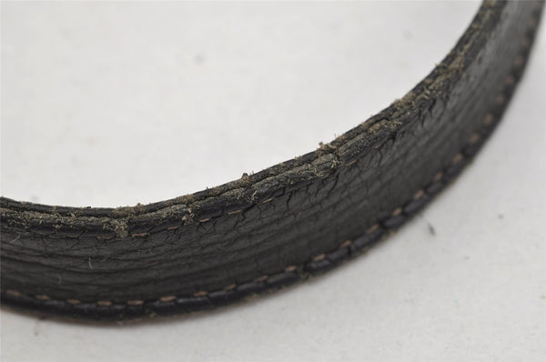 Authentic GUCCI GG Crystal Abbey Shoulder Tote Bag GG PVC Leather Brown 9634I