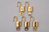 Authentic Louis Vuitton Padlock & Keys 10Set LV 9638I