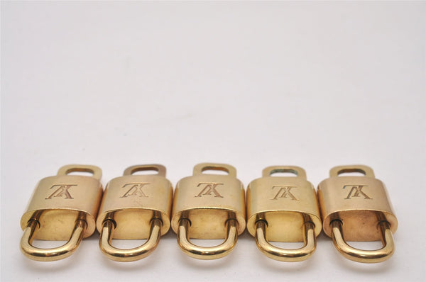 Authentic Louis Vuitton Padlock & Keys 10Set LV 9638I