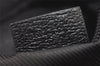 Authentic GUCCI Shoulder Cross Body Bag GG Canvas Leather 122759 Black 9639I