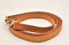 Authentic Louis Vuitton Leather Shoulder Strap Beige 47.6" LV 9641J