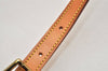 Authentic Louis Vuitton Leather Shoulder Strap Beige 45.1-49.8" LV 9642J