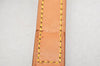 Authentic Louis Vuitton Leather Shoulder Strap Beige 45.1-49.8" LV 9642J
