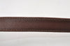 Authentic GUCCI Vintage Shoulder Cross Body Bag Canvas Leather Brown 9643I