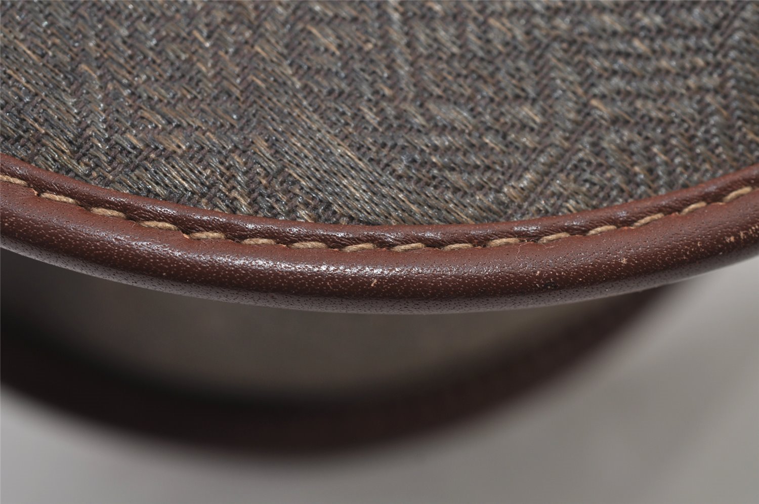 Authentic GUCCI Vintage Shoulder Cross Body Bag Canvas Leather Brown 9643I