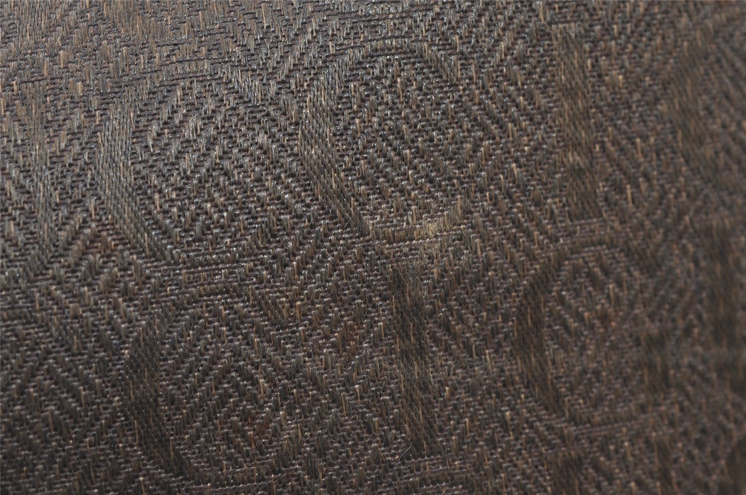 Authentic GUCCI Vintage Shoulder Cross Body Bag Canvas Leather Brown 9643I