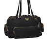 Authentic PRADA Nylon Tessuto Leather Shoulder Hand Bag Purse Black 9644I