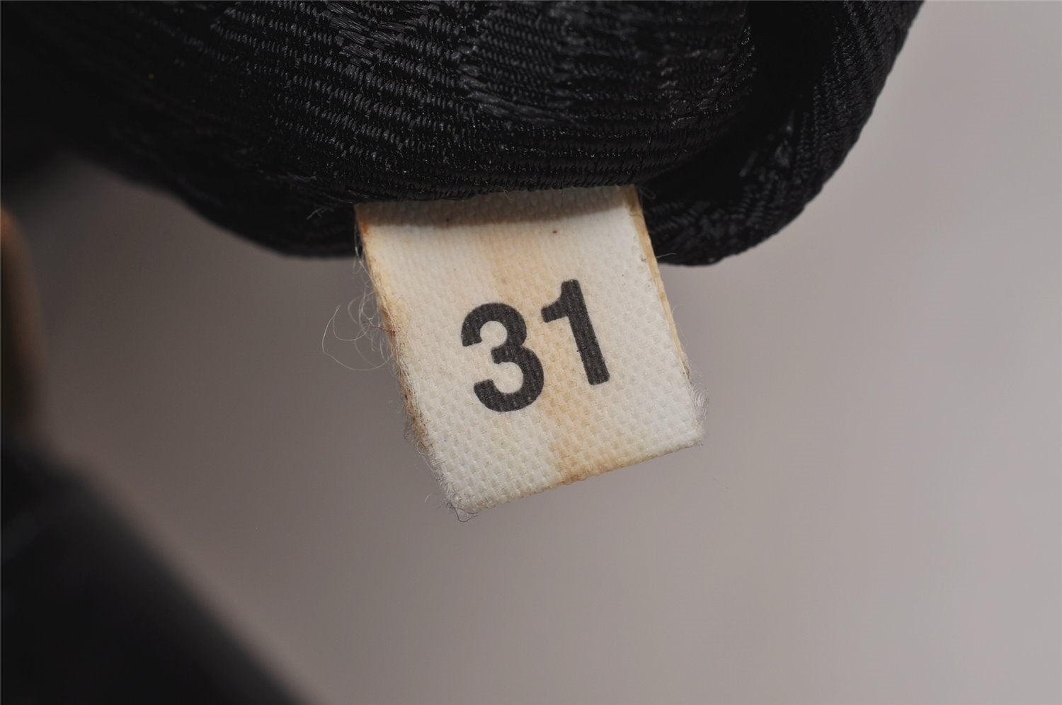 Authentic PRADA Nylon Tessuto Leather Shoulder Hand Bag Purse Black 9644I